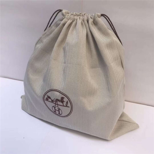 Túi Dust Bag Hermes vải canvas dành cho túi ví cặp bảo quản túi xách chống bụi, chống ẩm mốc (Phụ kiện Luxury) - Ảnh 4