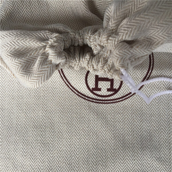 Túi Dust Bag Hermes vải canvas dành cho túi ví cặp bảo quản túi xách chống bụi, chống ẩm mốc (Phụ kiện Luxury) - Ảnh 3