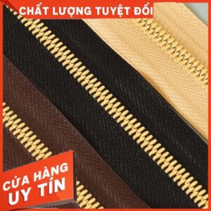 100cm YKK EXCELLA Dây kéo răng 5 răng vàng(YKK)