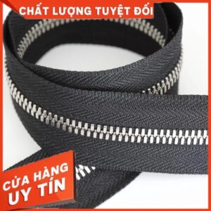 100cm YKK excella Dây kéo răng 5 răng bạc(YKK)