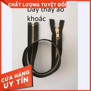 Dây kéo YKK chính hãng thay áo loại 75cm(YKK)