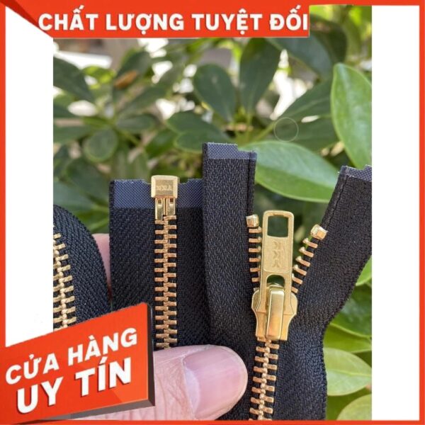 Dây kéo YKK chính hãng thay áo loại 75cm(YKK) - Ảnh 5