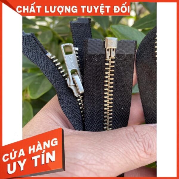 Dây kéo YKK chính hãng thay áo loại 75cm(YKK) - Ảnh 6
