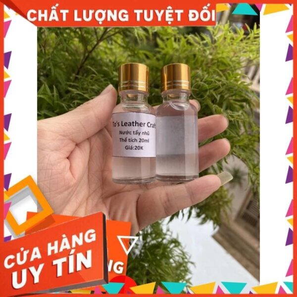 Chất làm sạch bút nhũ( bút thuỷ ngân)( Leather Care, chăm sóc đồ da) - Ảnh 3