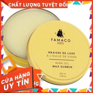 Milk oil Famaco Pháp( Leather Care, chăm sóc đồ da)