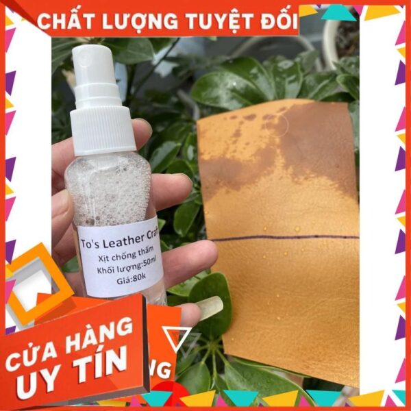 Chất chống nước, chống dầu và chống bám bẩn Xịt Nano Nano Invluner( Leather Care, chăm sóc đồ da)