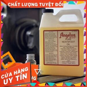 Dầu chân bò Mỹ: Neatsfoot Oil Angelus(50ml)( Leather Care, chăm sóc đồ da)
