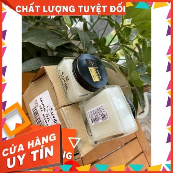 Kem Saphir Milk Oil MDO (LEATHER CARE, Chăm sóc đồ da) - Ảnh 3