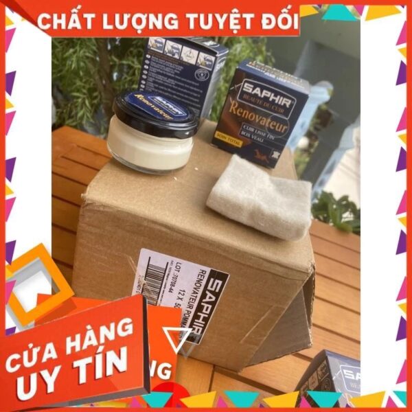 Kem Saphir Renovateur( Leather Care, chăm sóc đồ da) - Ảnh 3