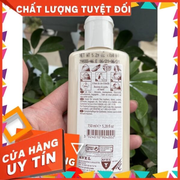 Sữa làm sạch và dưỡng đồ da Saphir Universelle cream (LEATHER CARE, Chăm sóc đồ da) - Ảnh 3