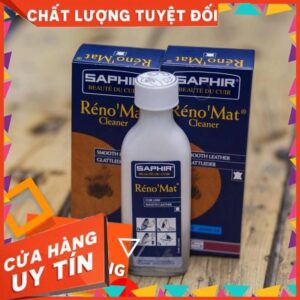 Dung dịch làm sạch da Renomat Saphir (LEATHER CARE, Chăm sóc đồ da)
