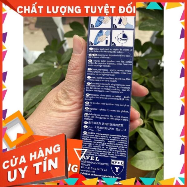Dung dịch làm sạch da Renomat Saphir (LEATHER CARE, Chăm sóc đồ da) - Ảnh 5