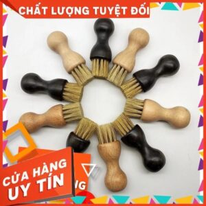 Bàn chải lấy xi+làm sạch+ đánh giày mẫu tròn ( Leather Care, chăm sóc đồ da)