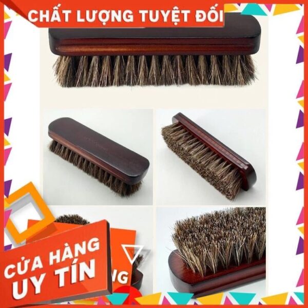 Bàn chải lông ngựa 140mm ( Leather Care, chăm sóc đồ da) - Ảnh 8