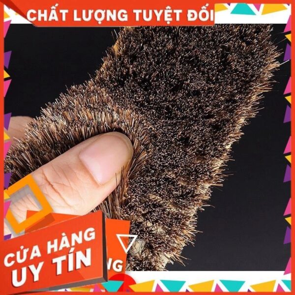 Bàn chải lông ngựa 140mm ( Leather Care, chăm sóc đồ da) - Ảnh 3