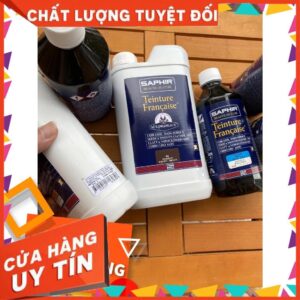 NHUỘM DA GỐC CỒN SAPHIR TEINTURE FRANCAISE 50ML (LEATHER CARE, Chăm sóc đồ da)
