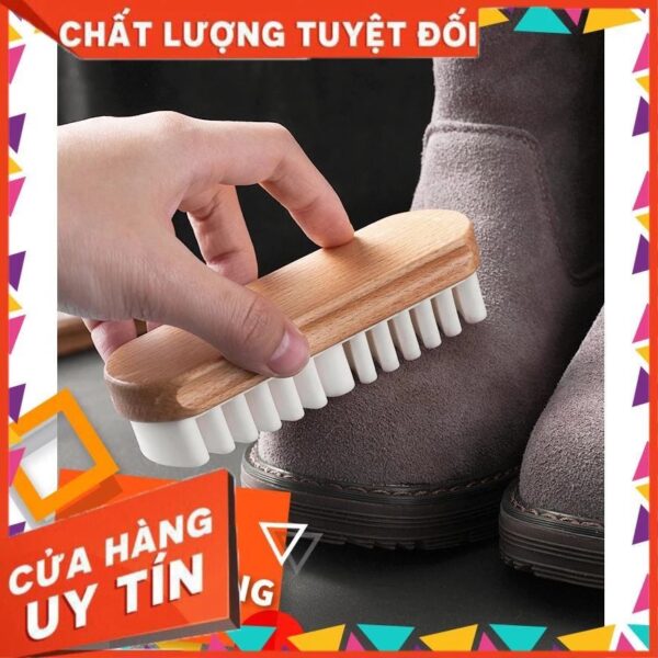 Bàn chải đánh giày da lộn( Leather Care, chăm sóc đồ da) - Ảnh 3