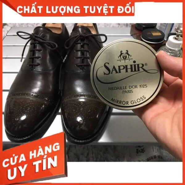 Saphir MDO Mirror Gloss Sáp đánh giày siêu bóng 75ml - Ảnh 2
