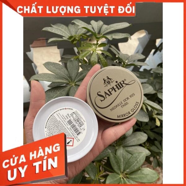 Saphir MDO Mirror Gloss Sáp đánh giày siêu bóng 75ml - Ảnh 4
