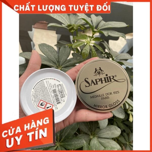 Saphir MDO Mirror Gloss Sáp đánh giày siêu bóng 75ml - Ảnh 6