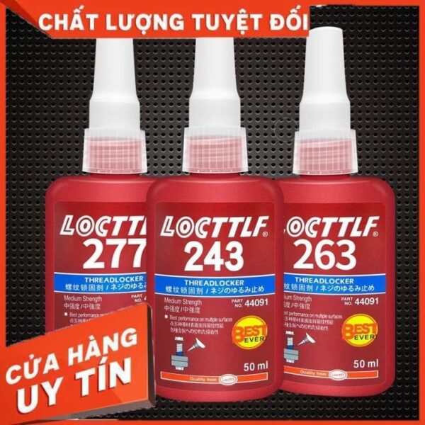 243 Keo Dính Khóa Ren Dùng Nhiều Mục Đích 50ML( Tool & dụng cụ) - Ảnh 2