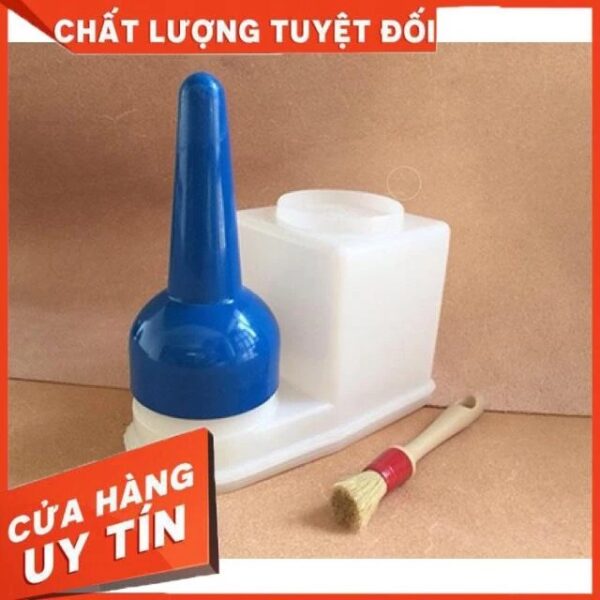(Tool dụng cụ) Lọ đựng keo chuyên dụng( giống lọ đựng keo của mando) - Ảnh 3