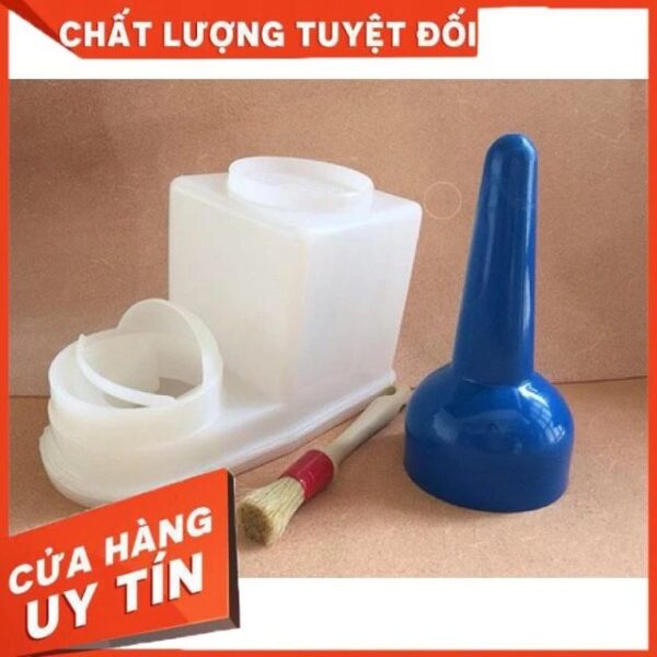 (Tool dụng cụ) Lọ đựng keo chuyên dụng( giống lọ đựng keo của mando) - Ảnh 4