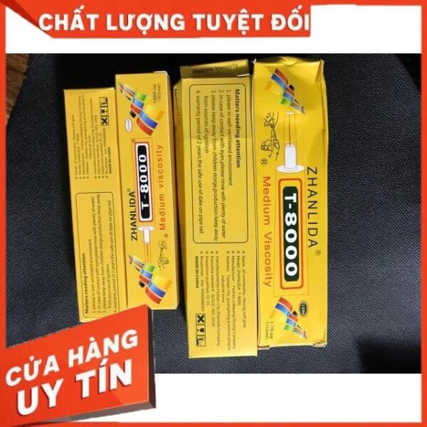 Keo T8000 trong suốt(Nguyên phụ liệu) - Ảnh 3