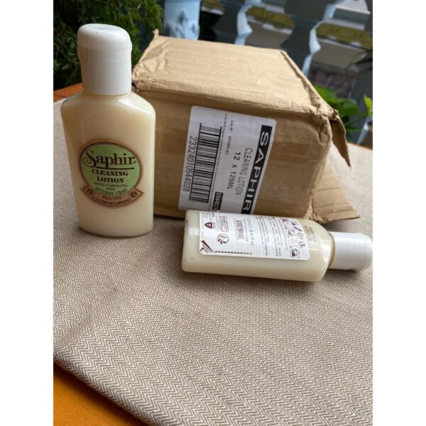 Saphir cleaning lotion Sữa làm sạch và đánh bóng da( Leather Care, chăm sóc đồ da) - Ảnh 4