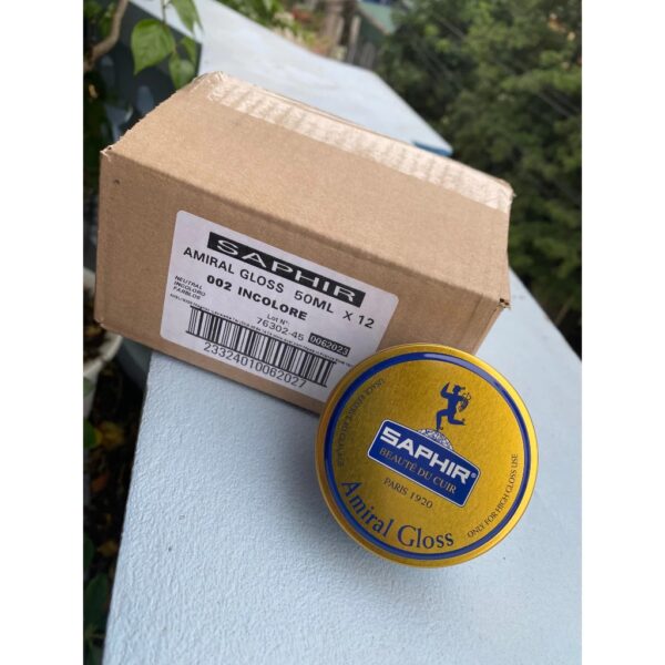 Sáp đánh bóng Saphir Amiral Gloss( Leather Care, chăm sóc đồ da) - Ảnh 2